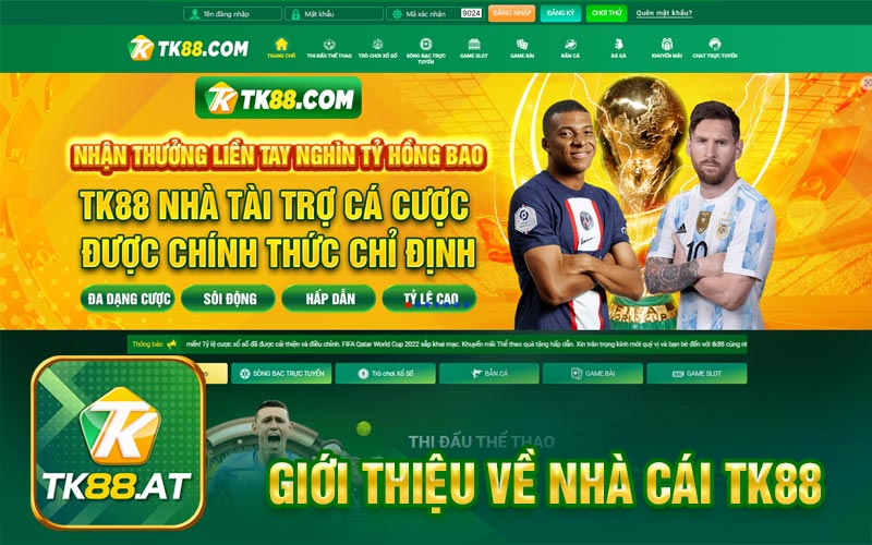 Giới Thiệu Nhà cái TK88